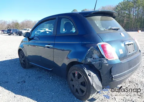 2013 Fiat 500 Pop z USA, uszkodzony, nr VIN 3C3CFFAR9DT574797